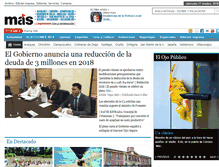 Tablet Screenshot of nuevomas.com